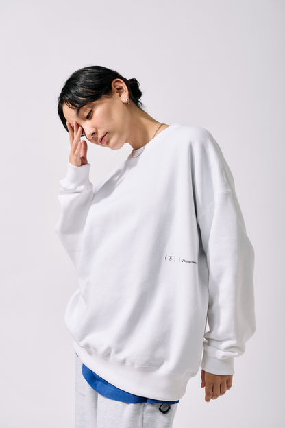 RDC × AlphaTheta euphonia Sweat | WHITE