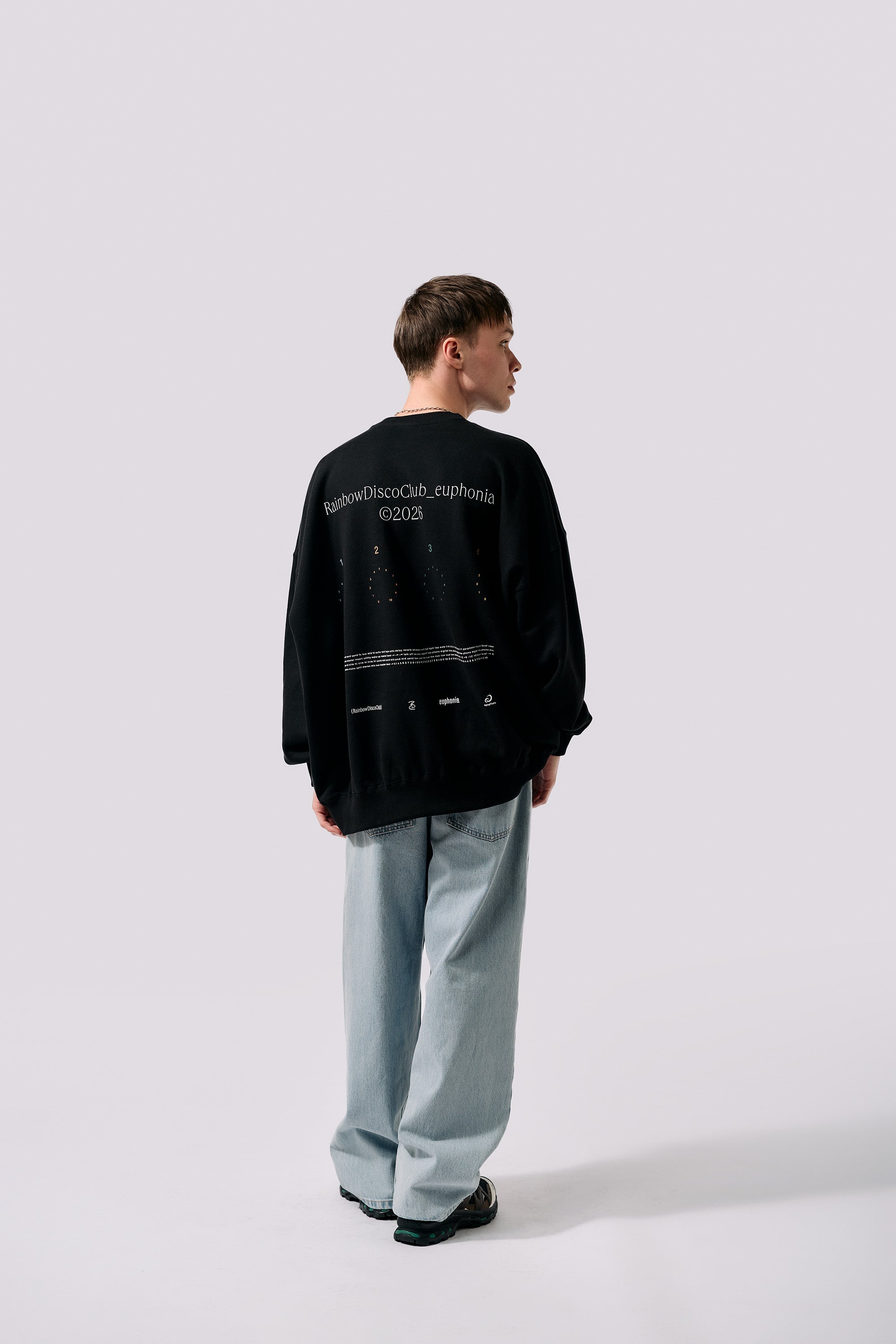 RDC × AlphaTheta euphonia Sweat | BLACK – Pioneer DJ Japan Store