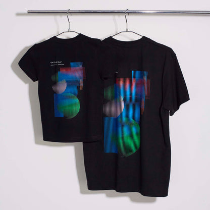 (XL）AlphaTheta x Rainbow Disco Club 2025コラボTシャツ