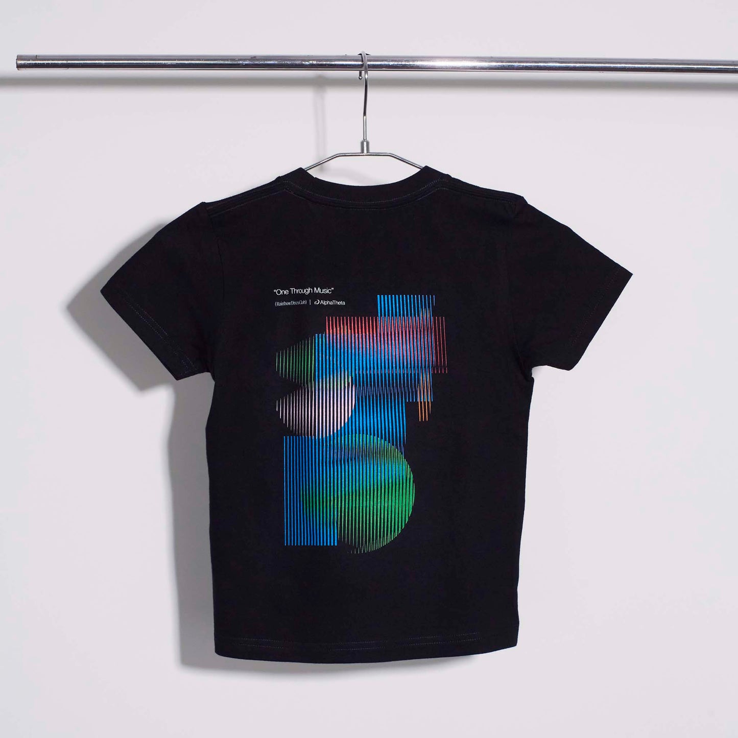 （kids）AlphaTheta x Rainbow Disco Club 2025コラボTシャツ