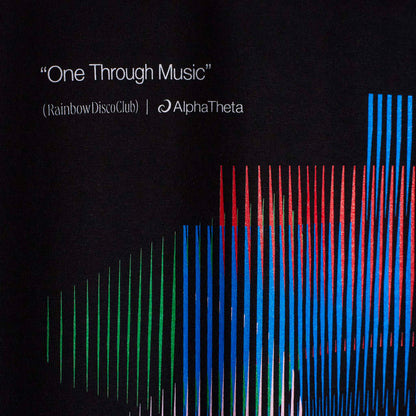 （kids）AlphaTheta x Rainbow Disco Club 2025コラボTシャツ