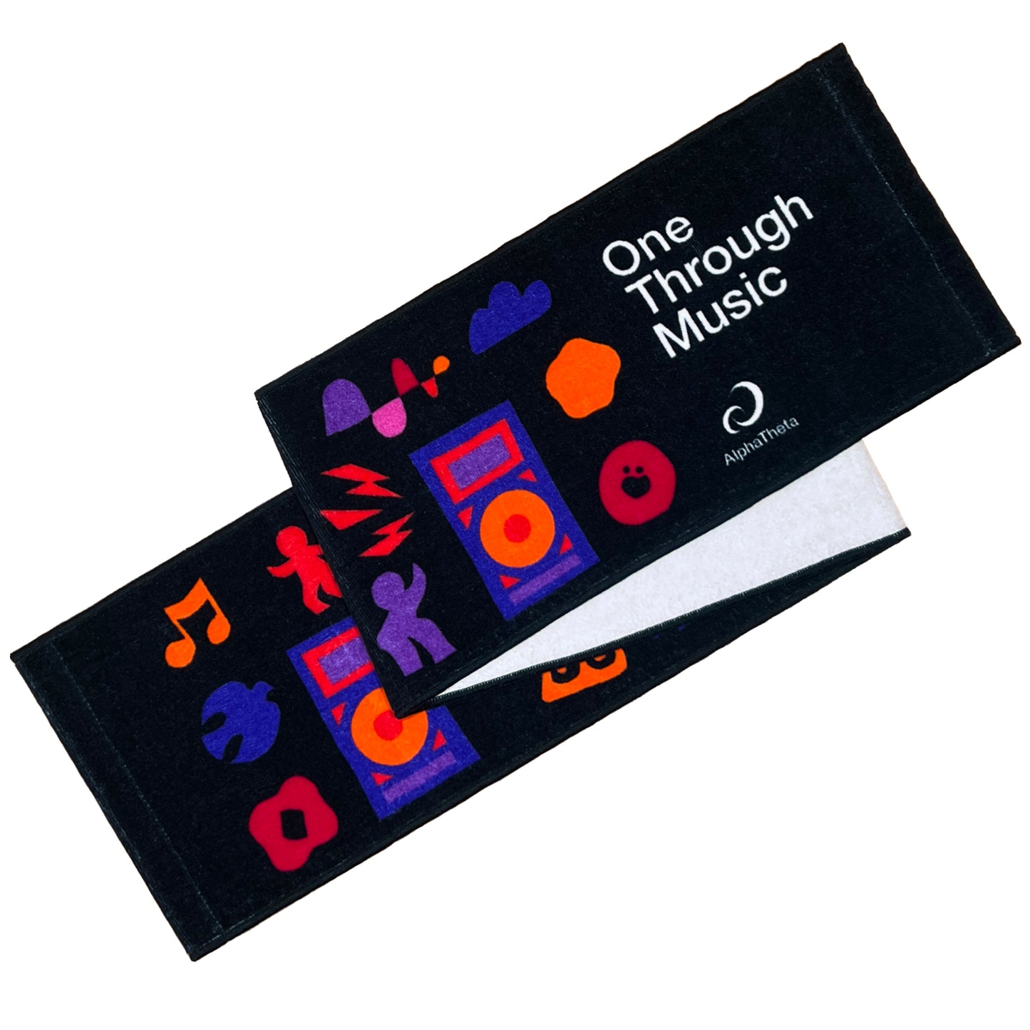 AlphaTheta Long Towel (Black)