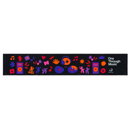 AlphaTheta Long Towel (Black)