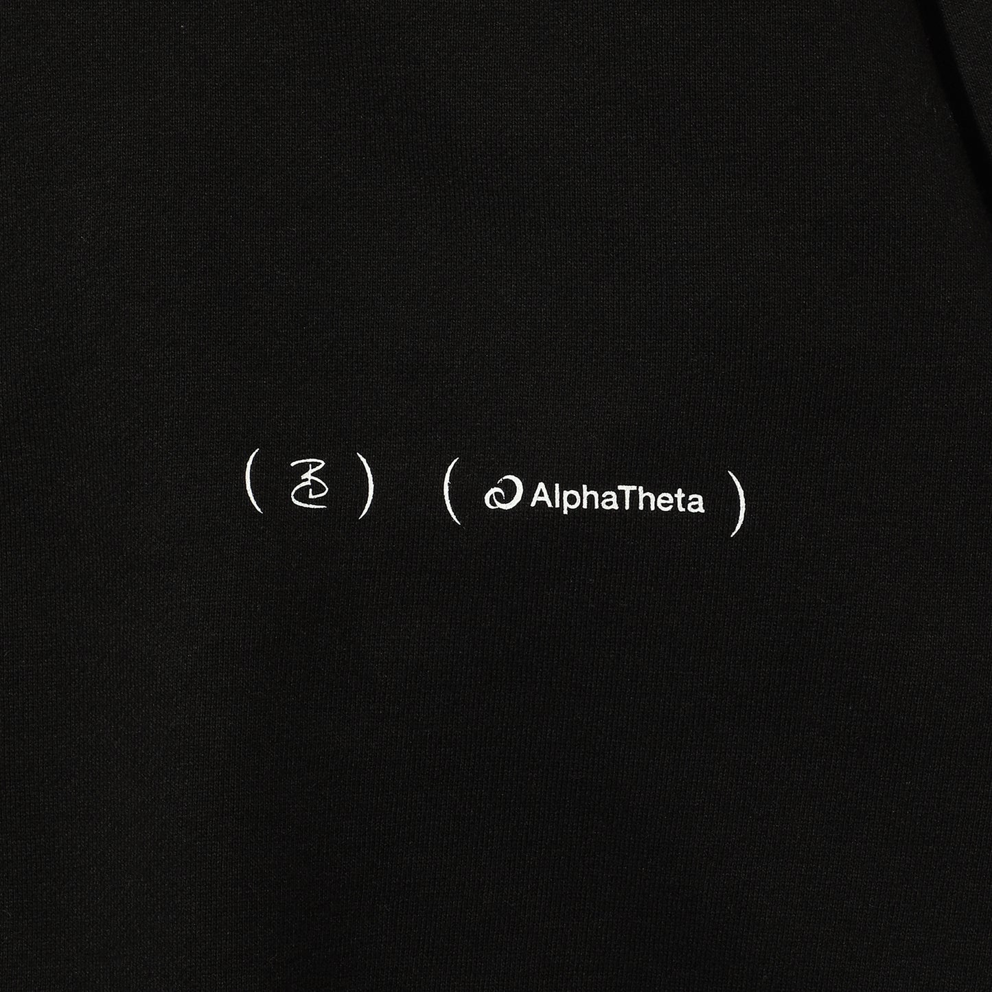RDC × AlphaTheta euphonia Sweat | BLACK