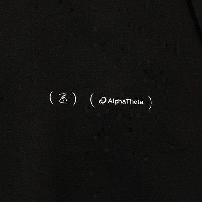 RDC × AlphaTheta euphonia Sweat | BLACK