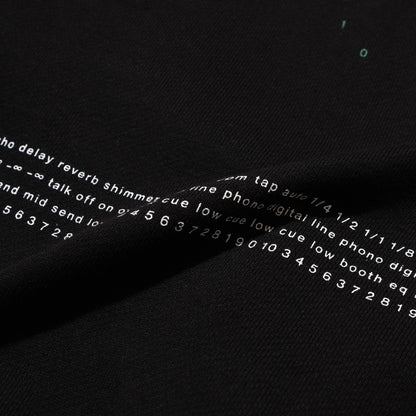 RDC × AlphaTheta euphonia Sweat | BLACK
