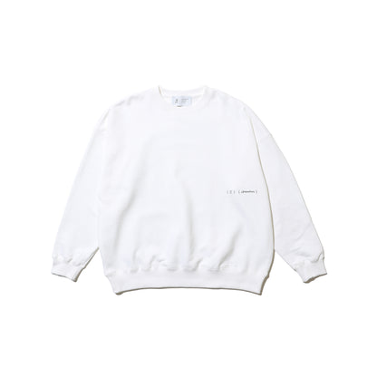 RDC × AlphaTheta euphonia Sweat | WHITE