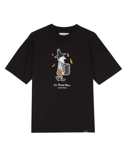 One Through Music Collection OTM Record Man Short Sleeve Tee