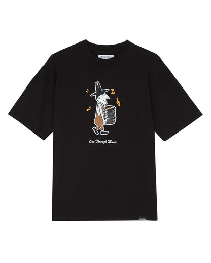 One Through Music Collection OTM Record Man Short Sleeve Tee