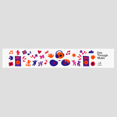 AlphaTheta Long Towel (White)